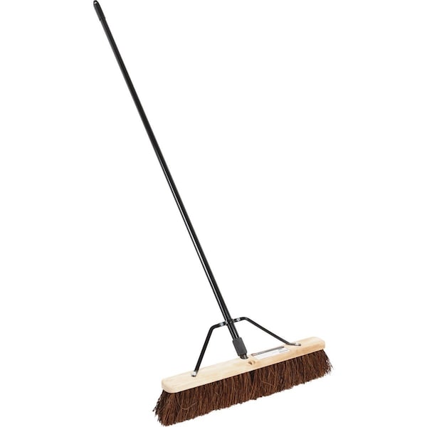 Harper 24 In. W. x 64 In. L. Metal Handle Rough Surface Push Broom 278A - main
